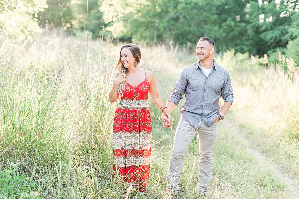 summer engagement photos at Cibolo Nature Center in Boerne, Texas 0009