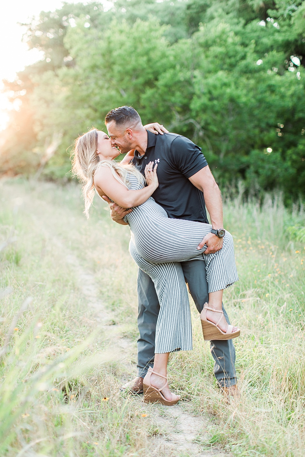 summer engagement photos at Cibolo Nature Center in Boerne, Texas 0013