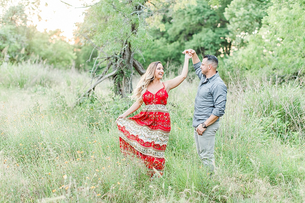 summer engagement photos at Cibolo Nature Center in Boerne, Texas 0016
