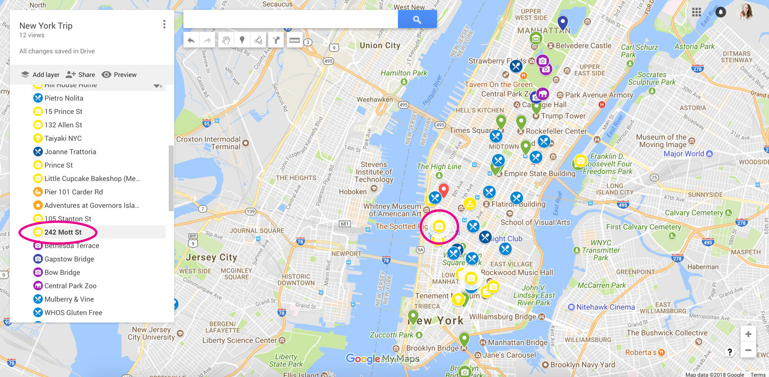 how to create a custom travel map with google maps my maps 1