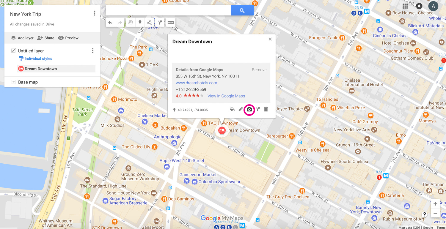 how to create a custom travel map with google maps my maps 13