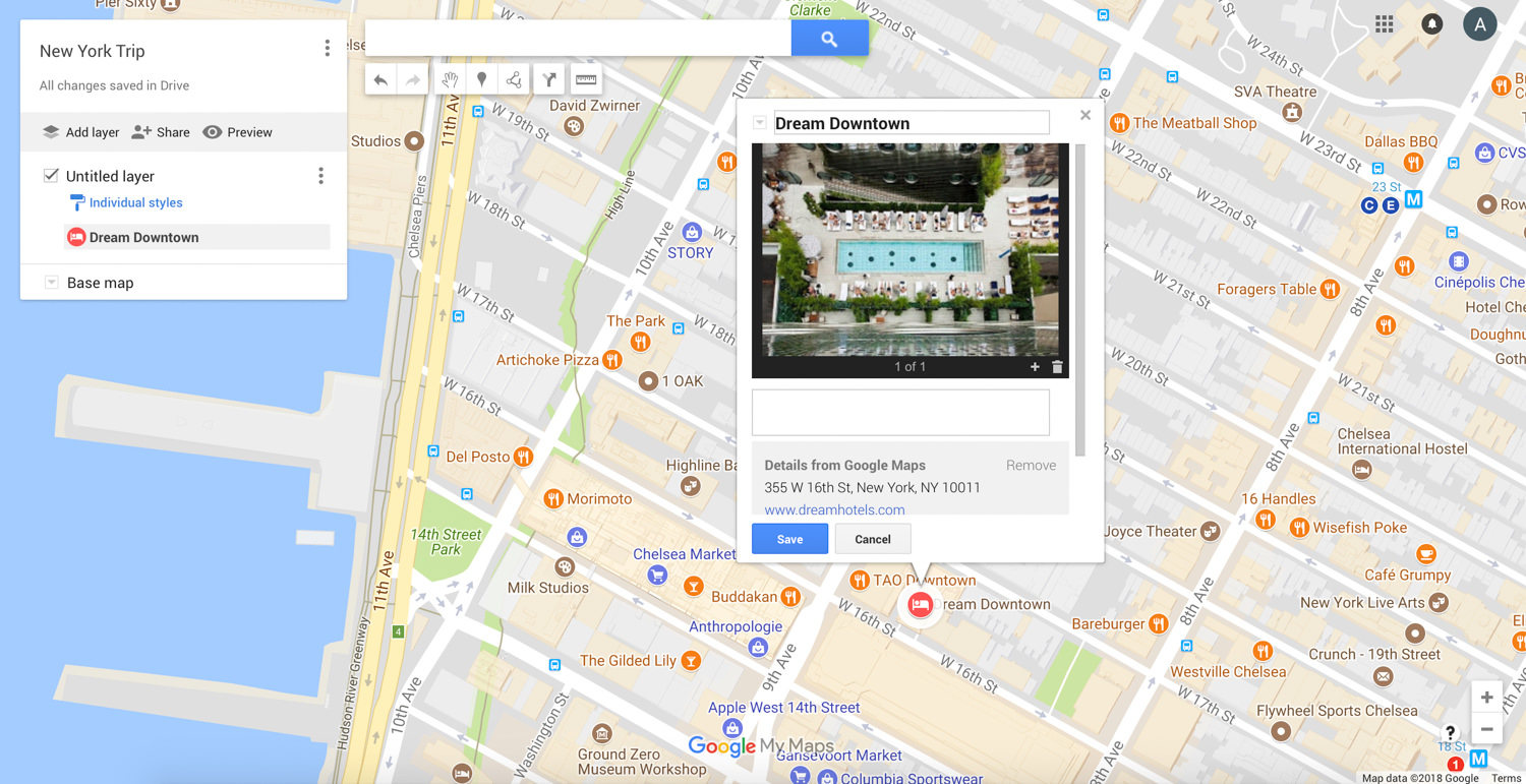 how to create a custom travel map with google maps my maps 15