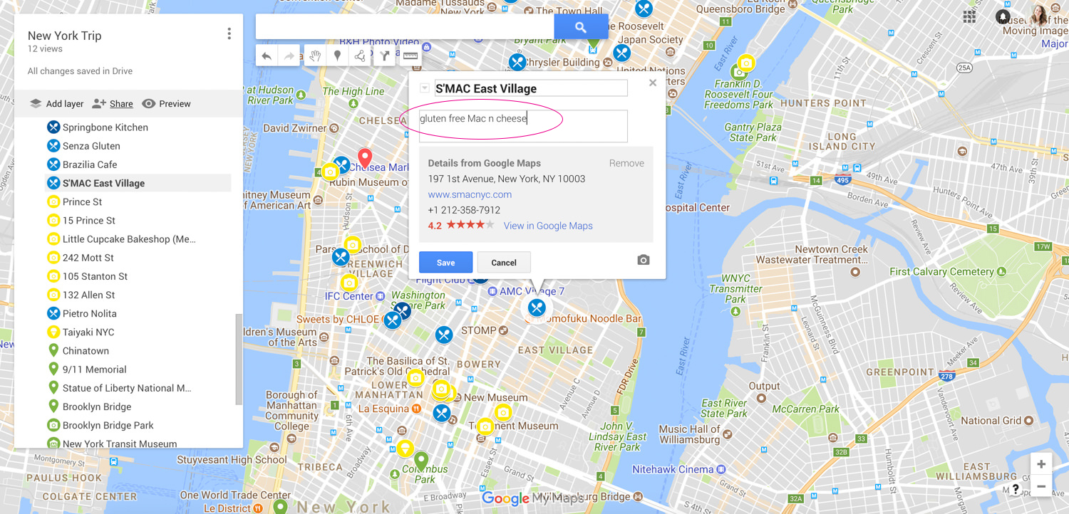 how to create a custom travel map with google maps my maps 18