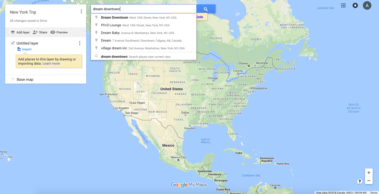 how to create a custom travel map with google maps my maps 9