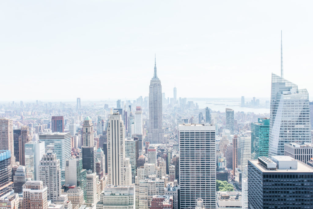 best travel tips for visiting NYC Manhattan top of the rock empire state building