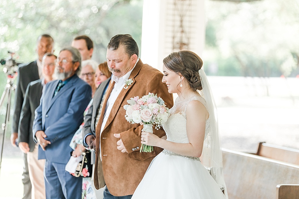 A Blush Vintage Summer Wedding at The Chandelier of Gruene in New Braunfels Texas by Allison Jeffers Photography 0044