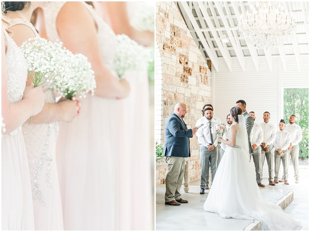 A Blush Vintage Summer Wedding at The Chandelier of Gruene in New Braunfels Texas by Allison Jeffers Photography 0048
