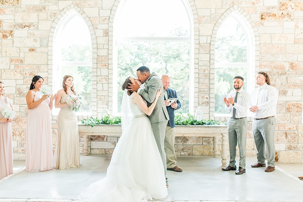 A Blush Vintage Summer Wedding at The Chandelier of Gruene in New Braunfels Texas by Allison Jeffers Photography 0057
