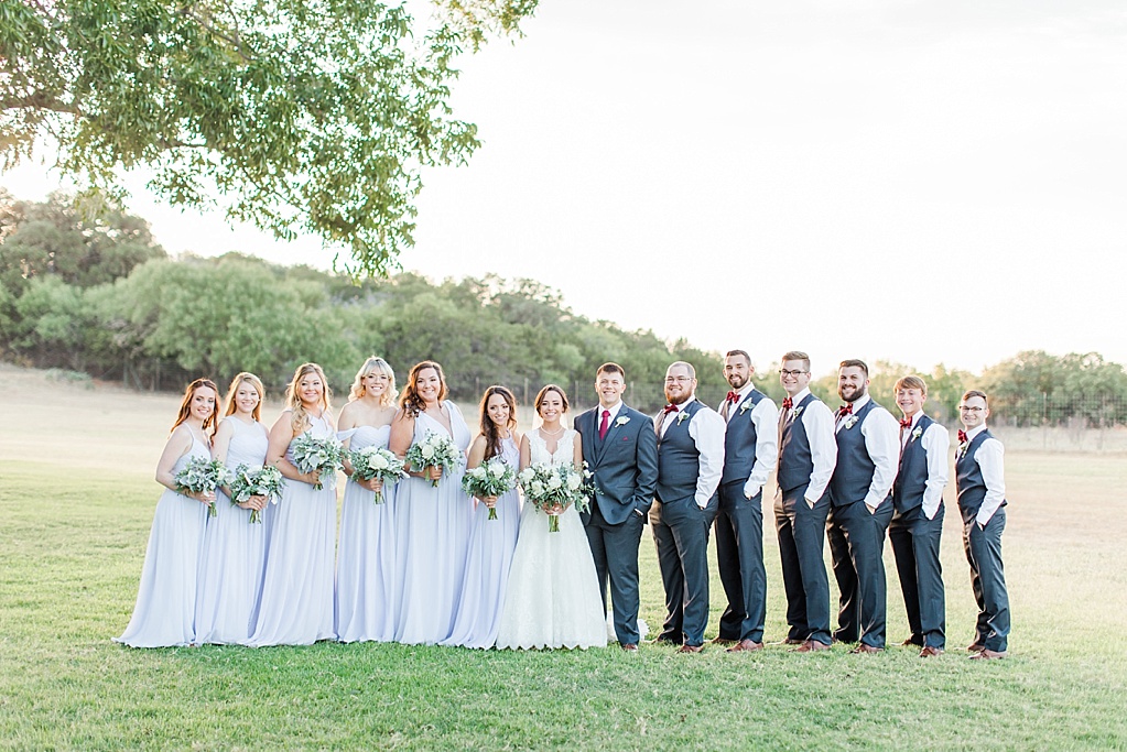 A lavender and ivory summer wedding at the lodge at country inn cottages in Fredericksburg tx by Allison Jeffers photography 0088