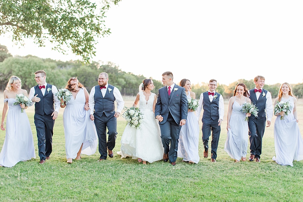 A lavender and ivory summer wedding at the lodge at country inn cottages in Fredericksburg tx by Allison Jeffers photography 0090