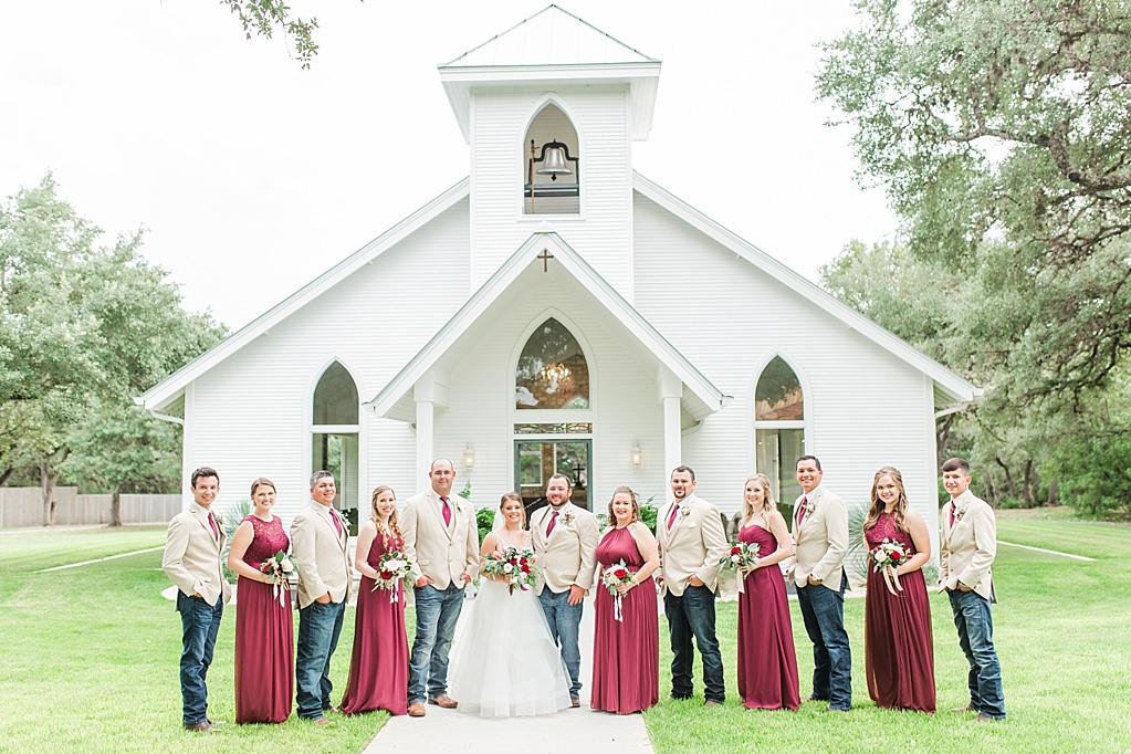A summer wedding in New Braunfels Texas at The Chandelier of Gruene 0041