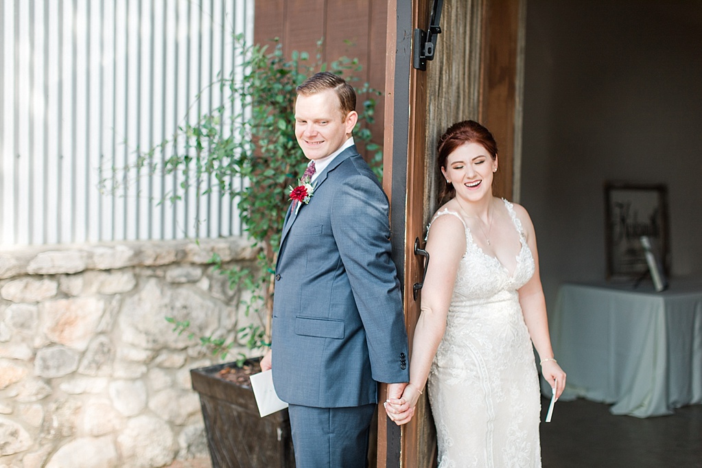 Burgundy Fall Wedding at CW Hill Country Ranch in Boerne Texas by Allison Jeffers Photography 0033