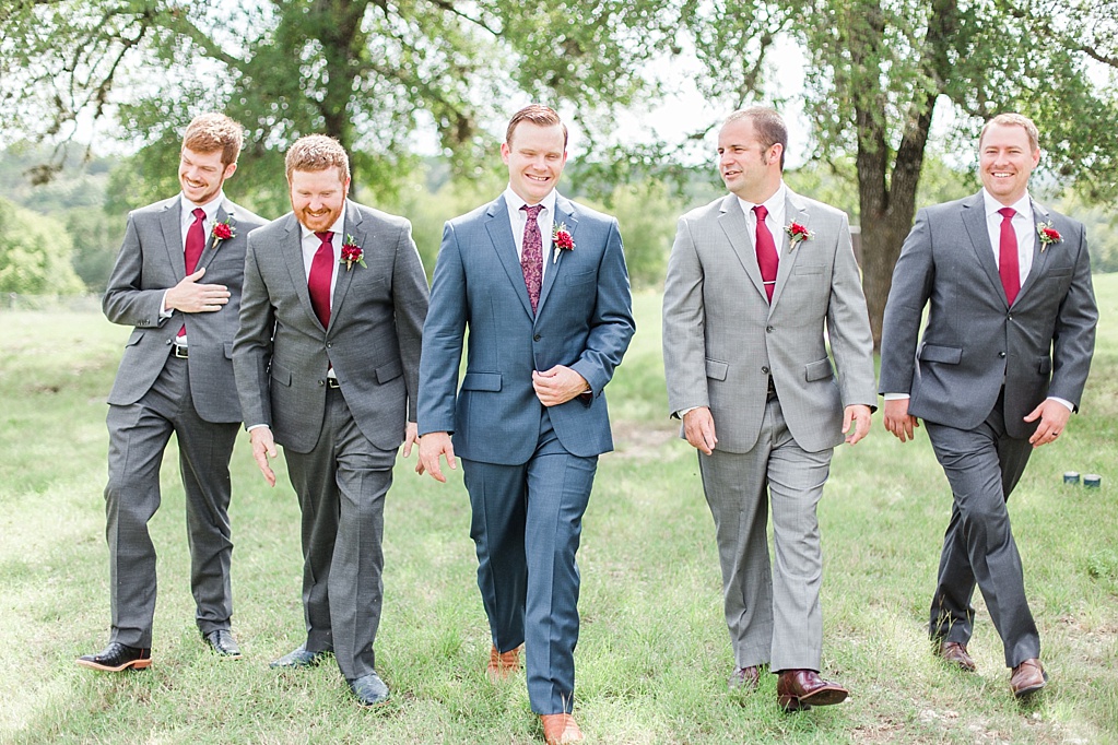 Burgundy Fall Wedding at CW Hill Country Ranch in Boerne Texas by Allison Jeffers Photography 0081