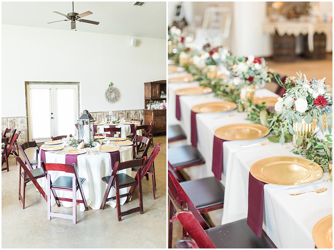 Burgundy Fall Wedding at CW Hill Country Ranch in Boerne Texas by Allison Jeffers Photography 0095