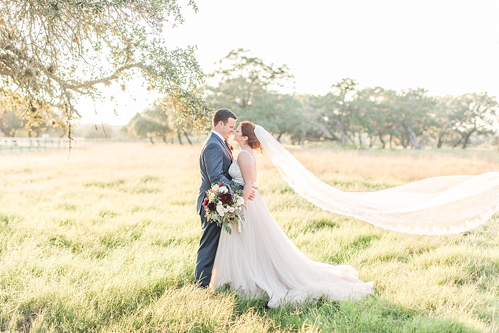 Burgundy Fall Wedding at CW Hill Country Ranch in Boerne Texas by Allison Jeffers Photography 0099