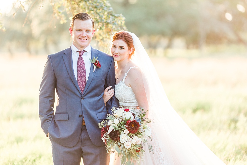 Burgundy Fall Wedding at CW Hill Country Ranch in Boerne Texas by Allison Jeffers Photography 0103