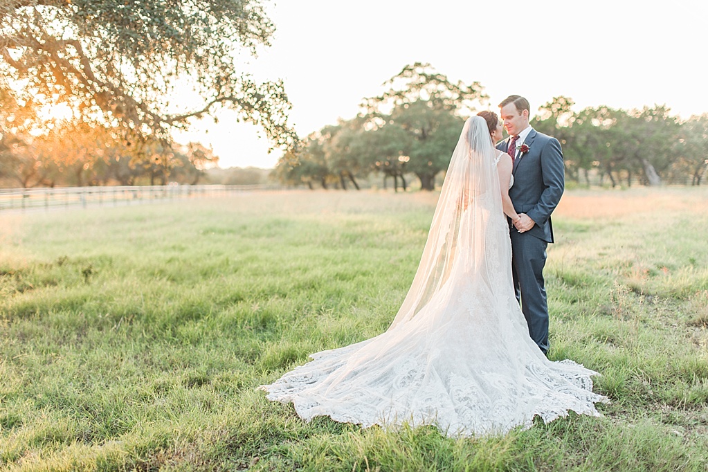 Burgundy Fall Wedding at CW Hill Country Ranch in Boerne Texas by Allison Jeffers Photography 0126