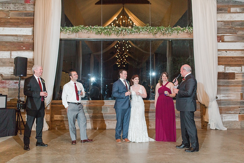 Burgundy Fall Wedding at CW Hill Country Ranch in Boerne Texas by Allison Jeffers Photography 0139