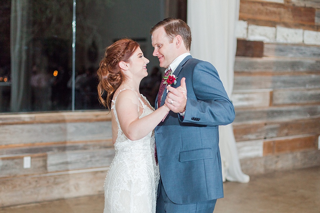 Burgundy Fall Wedding at CW Hill Country Ranch in Boerne Texas by Allison Jeffers Photography 0140