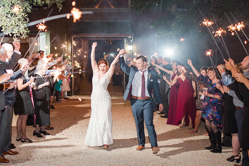 Burgundy Fall Wedding at CW Hill Country Ranch in Boerne Texas by Allison Jeffers Photography 0161