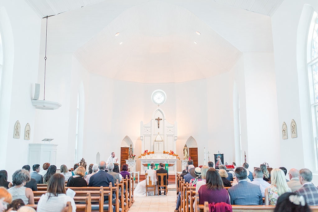 St Marys catholic church fredericksburg wedding ceremony and sisterdale dancehall wedding reception during october fest 0035