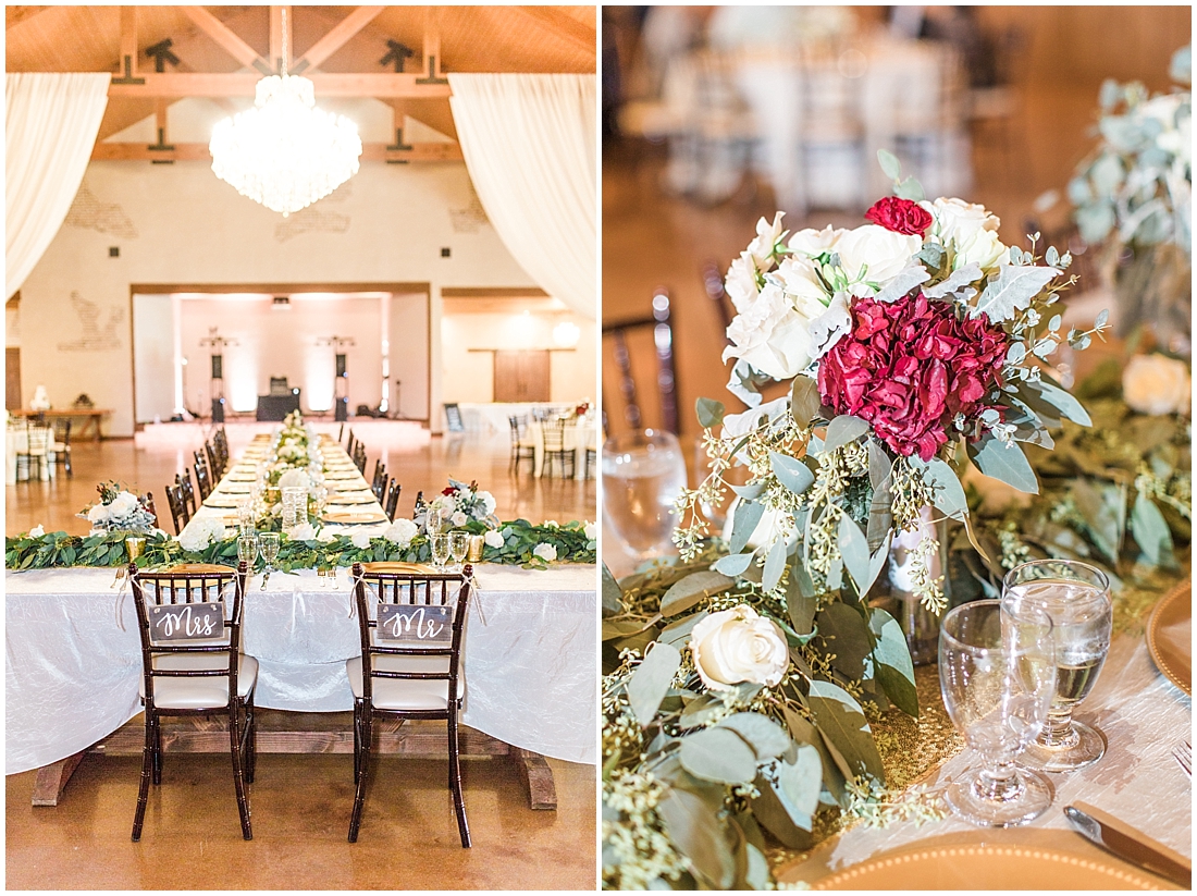 The Chandelier of Gruene New Braunfels Wedding photos featuring burgundy, navy, and grey wedding colors by Allison Jeffers Photography 0135