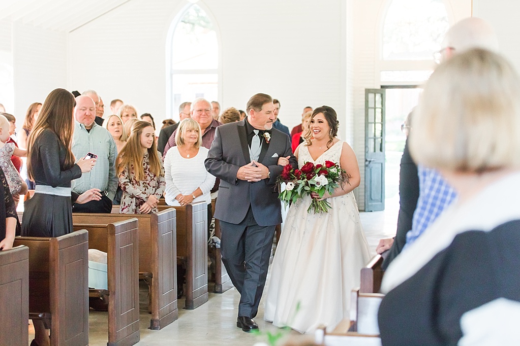 Burgundy Wedding at The Chandelier of Gruene in New Braunfels Texas By Allison Jeffers Wedding Photography 0092