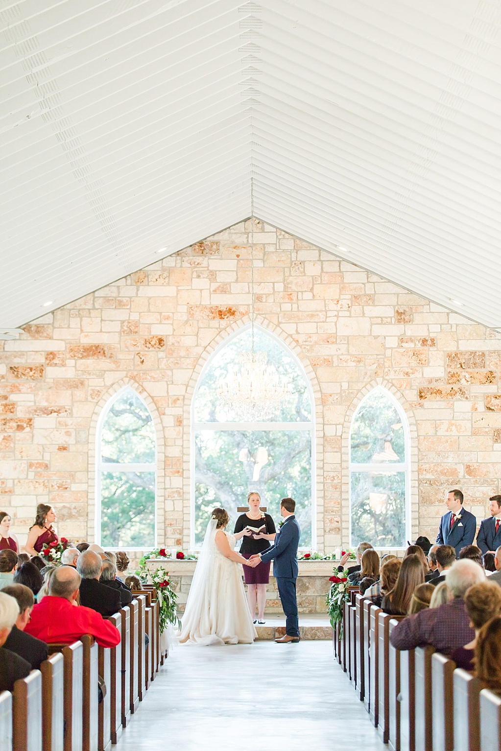Burgundy Wedding at The Chandelier of Gruene in New Braunfels Texas By Allison Jeffers Wedding Photography 0100