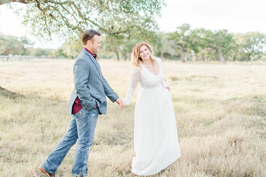 CW Hill Country Ranch Engagement Photos by Boerne Texas wedding photographer Allison Jeffers 0024