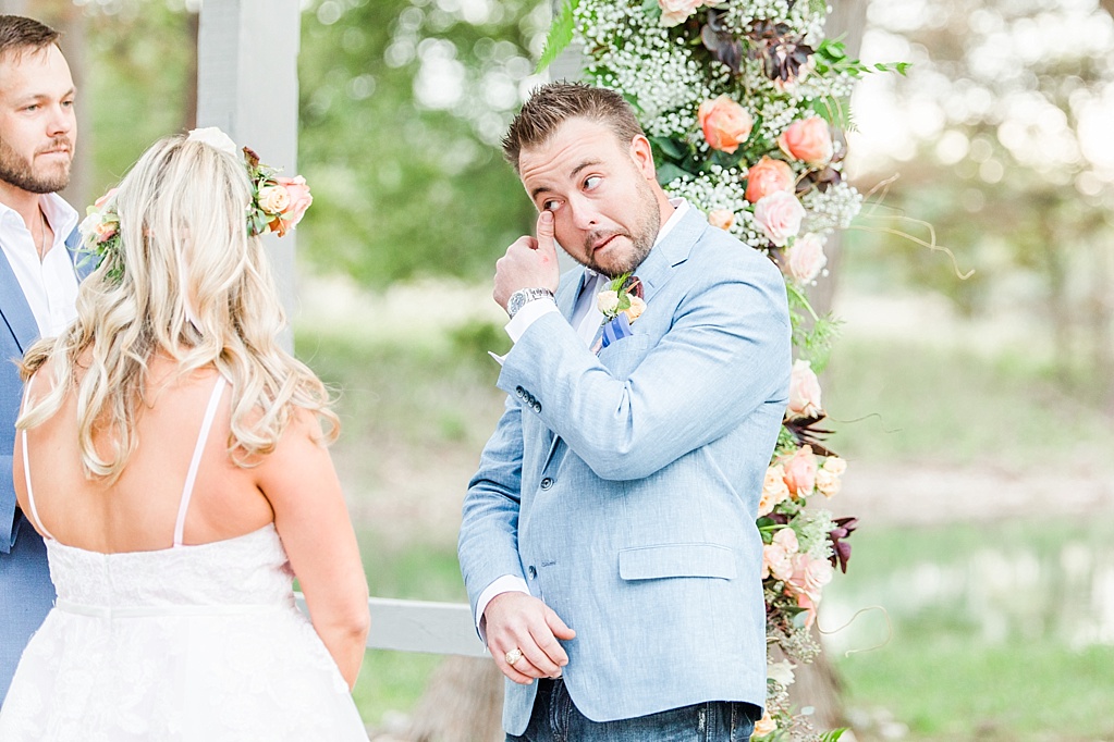 Intimate Fall wedding with over the top flowers in Utopia Texas by Allison Jeffers Photography 0037