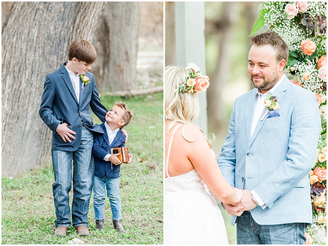 Intimate Fall wedding with over the top flowers in Utopia Texas by Allison Jeffers Photography 0043