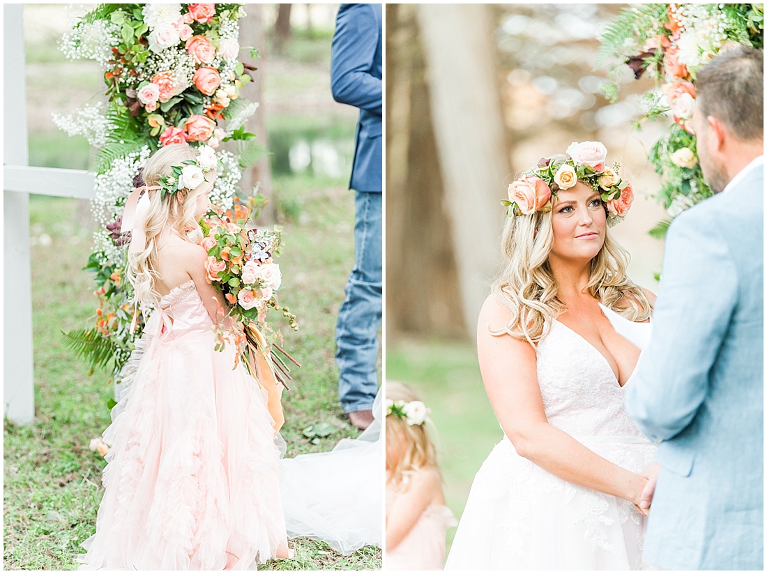Intimate Fall wedding with over the top flowers in Utopia Texas by Allison Jeffers Photography 0063