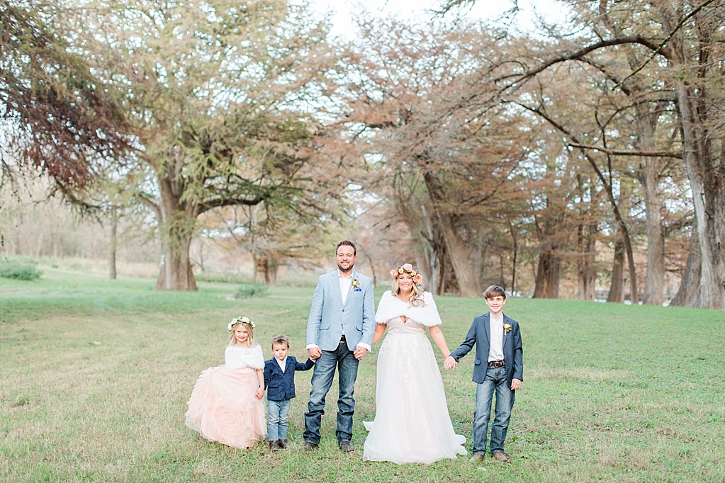 Intimate Fall wedding with over the top flowers in Utopia Texas by Allison Jeffers Photography 0081