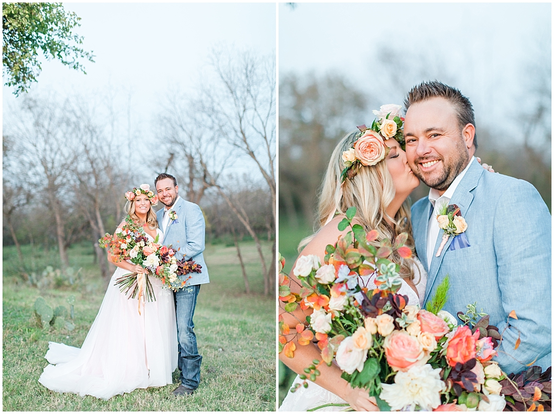 Intimate Fall wedding with over the top flowers in Utopia Texas by Allison Jeffers Photography 0093