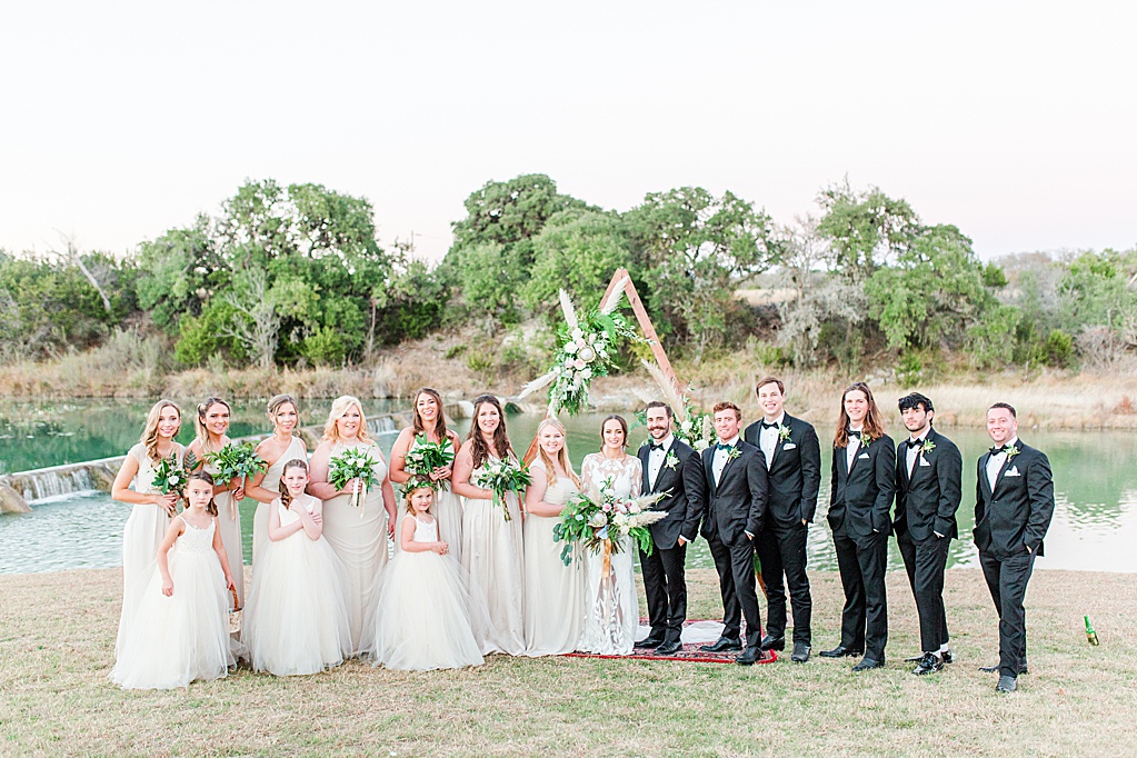 Hill Country Wedding at Turtle Creek Olive Grove wedding venue in Kerrville Texas by Wedding Photographer Allison Jeffers 0113