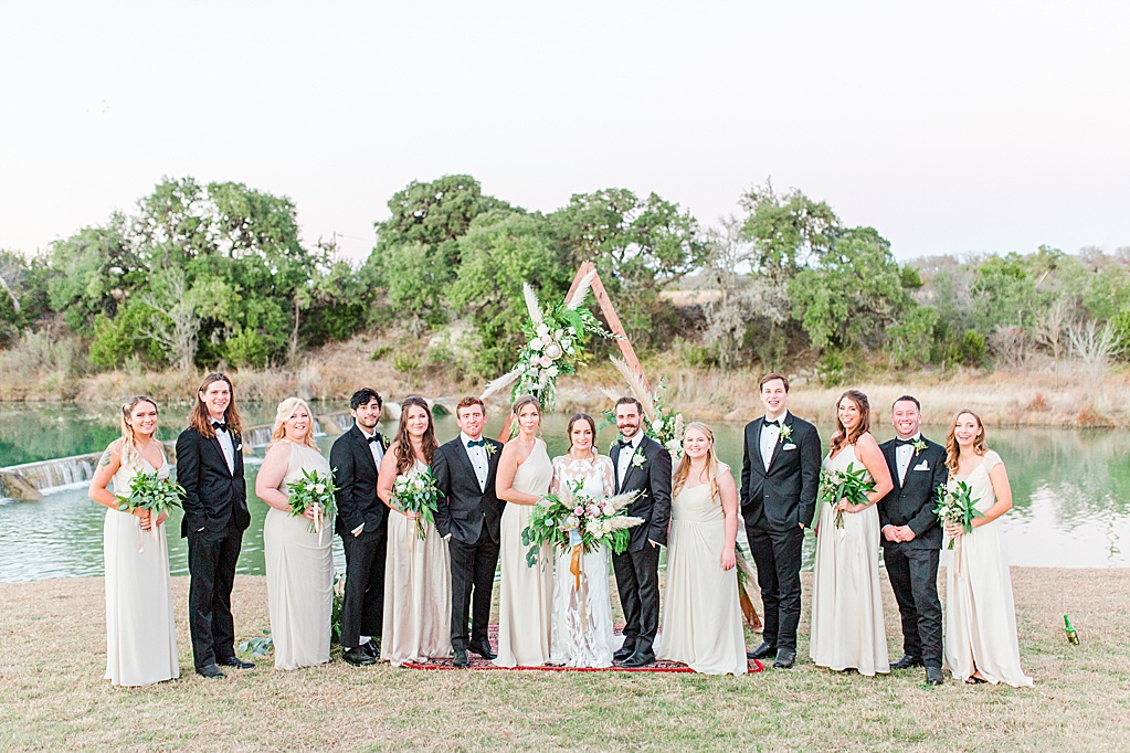 Hill Country Wedding at Turtle Creek Olive Grove wedding venue in Kerrville Texas by Wedding Photographer Allison Jeffers 0114