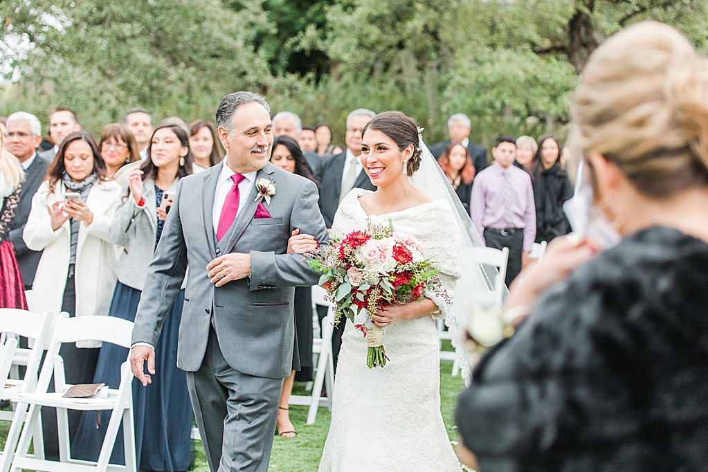 Winter Wedding at Kendall Plantation Hill Country Wedding Venue by Allison Jeffers Photography 0072