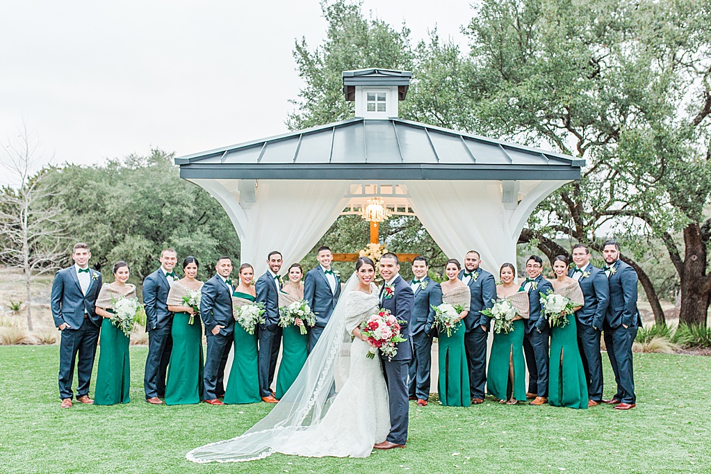 Winter Wedding at Kendall Plantation Hill Country Wedding Venue by Allison Jeffers Photography 0101