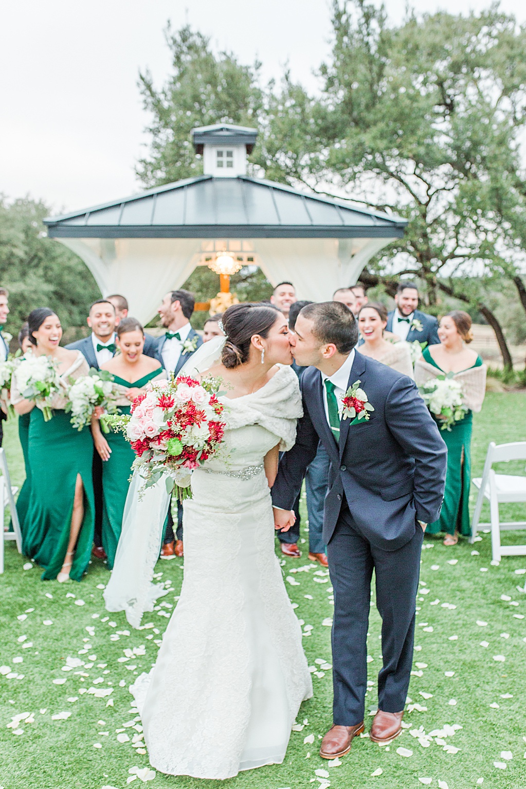 Winter Wedding at Kendall Plantation Hill Country Wedding Venue by Allison Jeffers Photography 0105