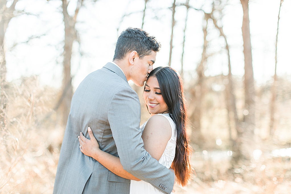 cibolo nature center engagement session in Winter with golden grass 0023