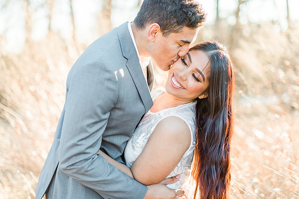 cibolo nature center engagement session in Winter with golden grass 0032