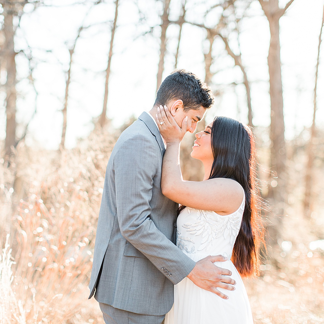 cibolo nature center engagement session in Winter with golden grass 0064