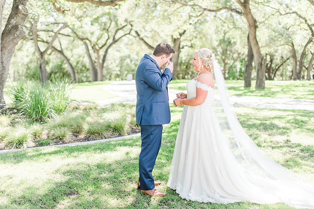A spring blush and navy wedding at The Chandelier of Gruene Wedding Venue in New Braunfels Texas 0028