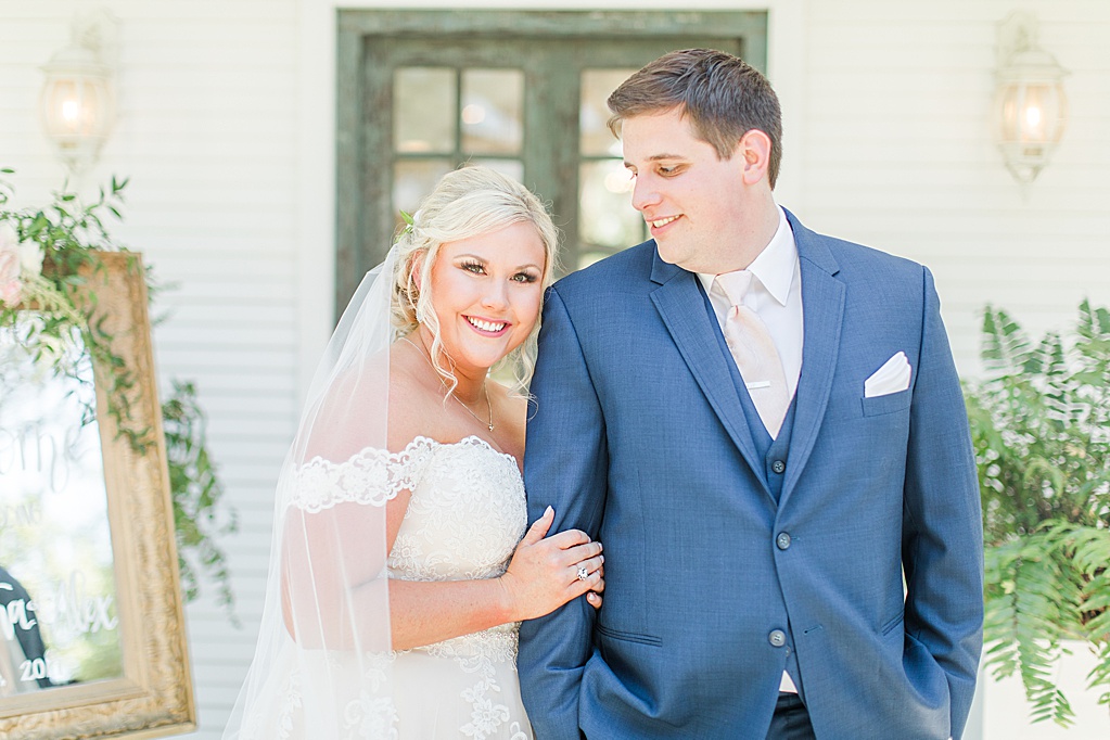 A spring blush and navy wedding at The Chandelier of Gruene Wedding Venue in New Braunfels Texas 0033