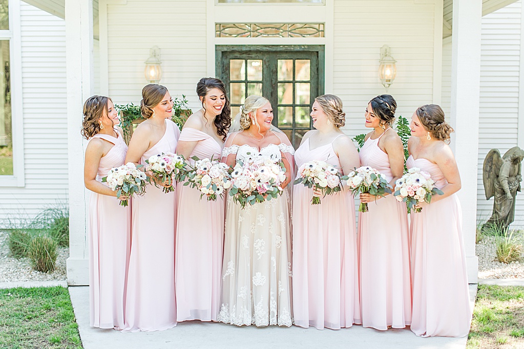 A spring blush and navy wedding at The Chandelier of Gruene Wedding Venue in New Braunfels Texas 0043