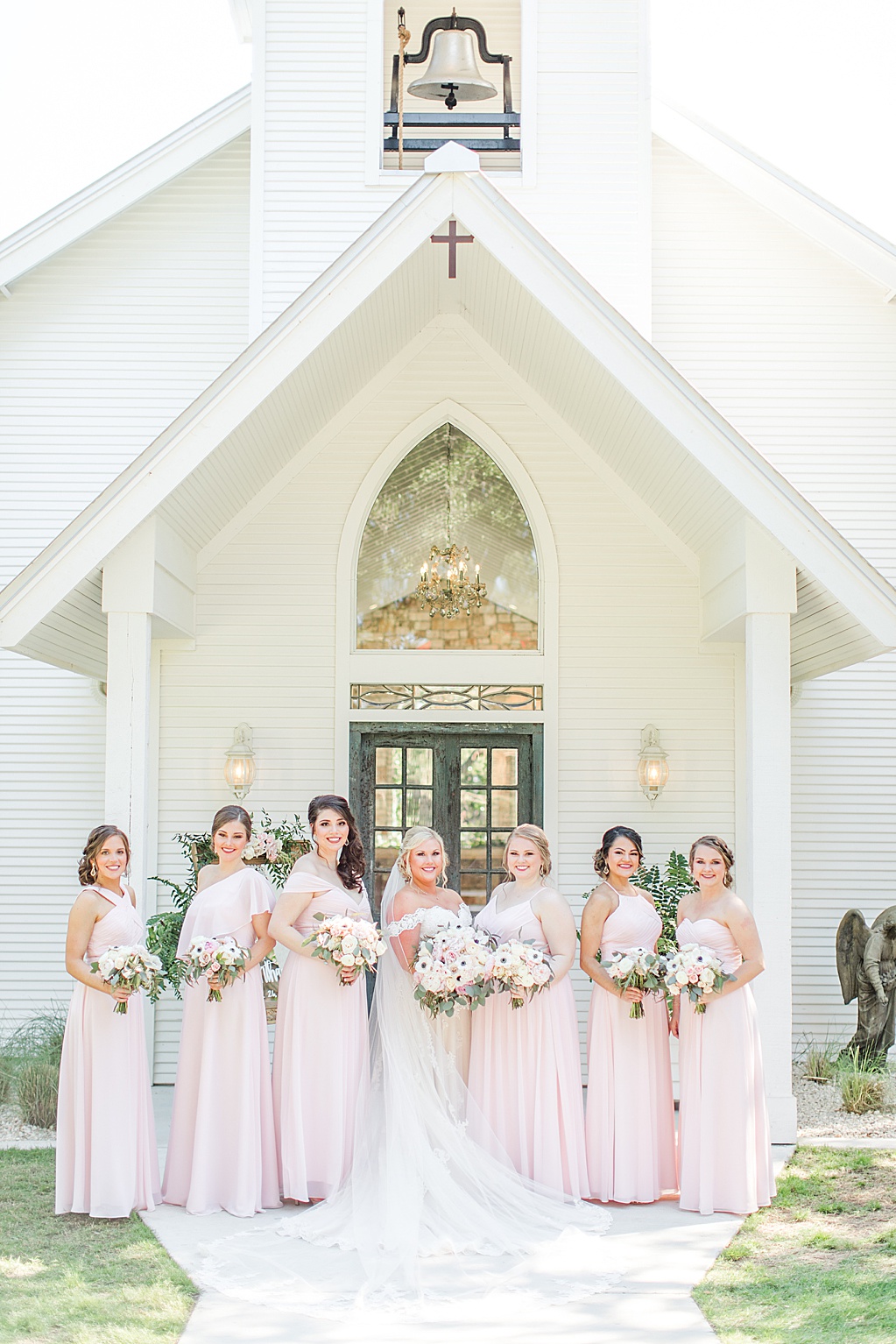 A spring blush and navy wedding at The Chandelier of Gruene Wedding Venue in New Braunfels Texas 0049