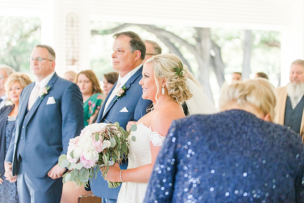 A spring blush and navy wedding at The Chandelier of Gruene Wedding Venue in New Braunfels Texas 0063