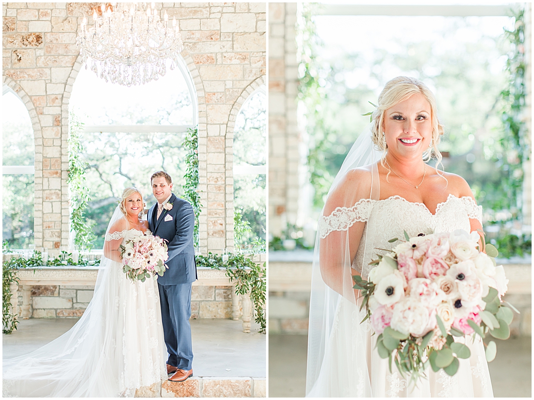 A spring blush and navy wedding at The Chandelier of Gruene Wedding Venue in New Braunfels Texas 0089