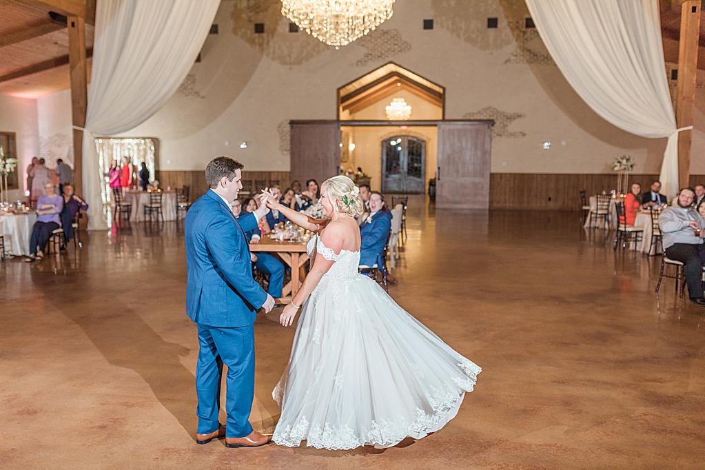 A spring blush and navy wedding at The Chandelier of Gruene Wedding Venue in New Braunfels Texas 0134