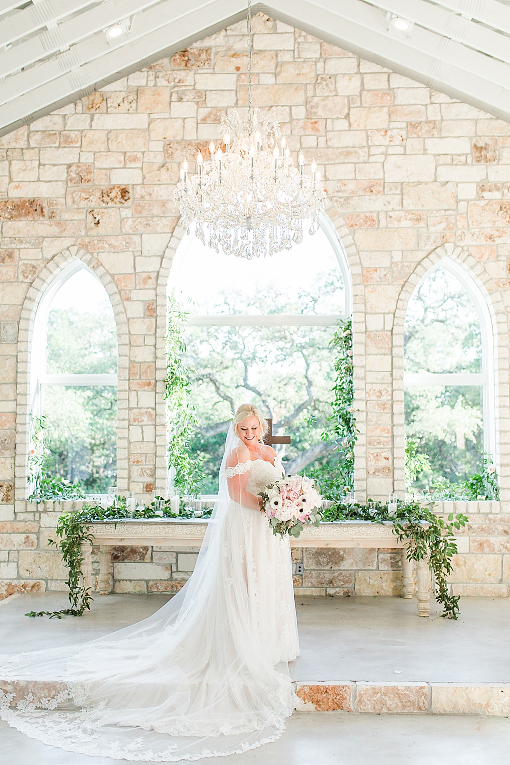 A spring blush and navy wedding at The Chandelier of Gruene Wedding Venue in New Braunfels Texas 0150